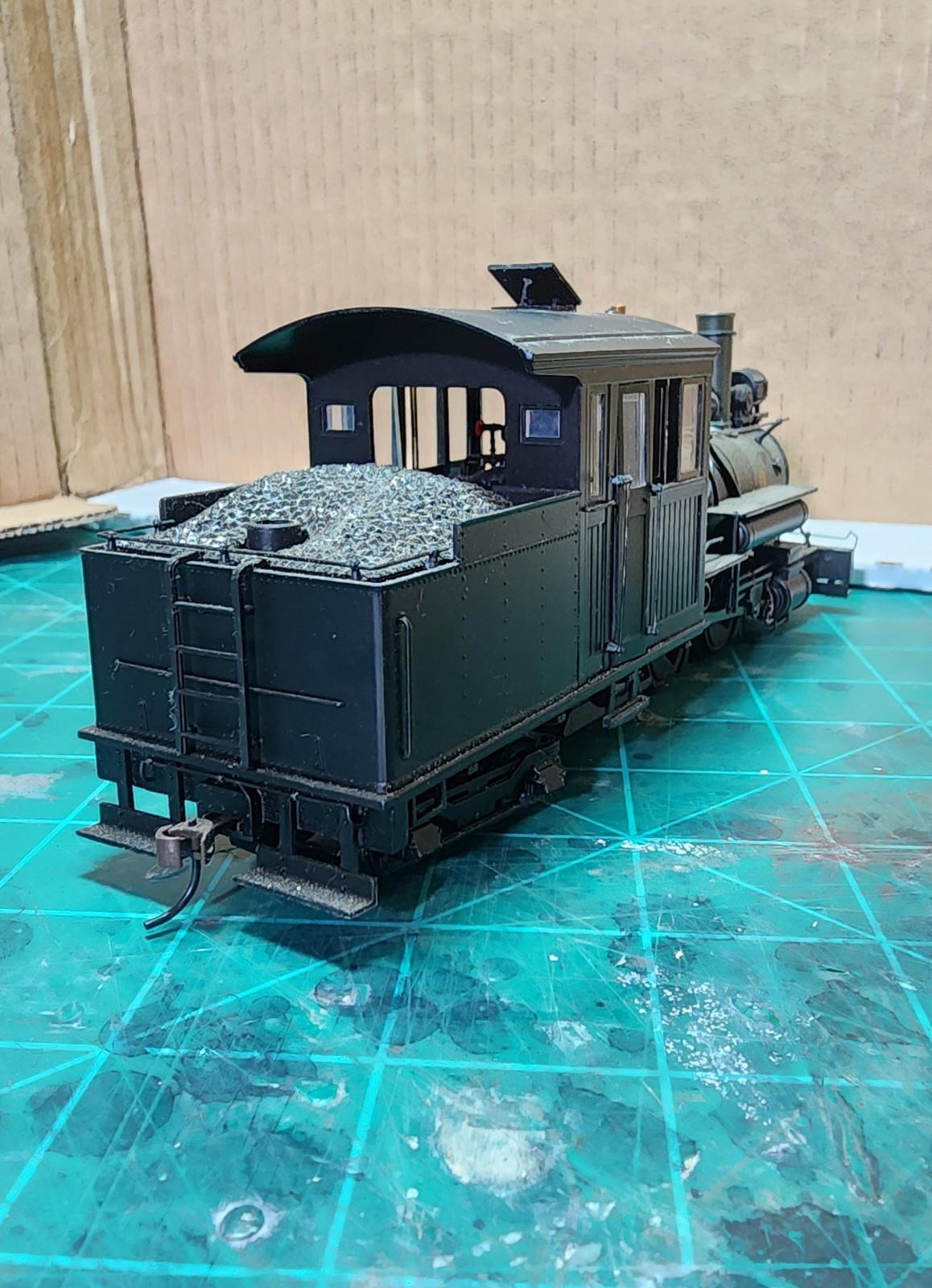 On30 Bachmann Spectrum 2-4-4 Forney Unlettered Inside Frame Dcc No Sound.