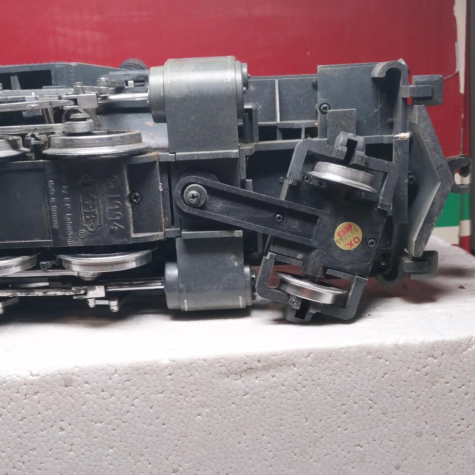 LGB Uintah Railway Co. Steam Locomotive No. 51 2-6-6-2 G Scale Light