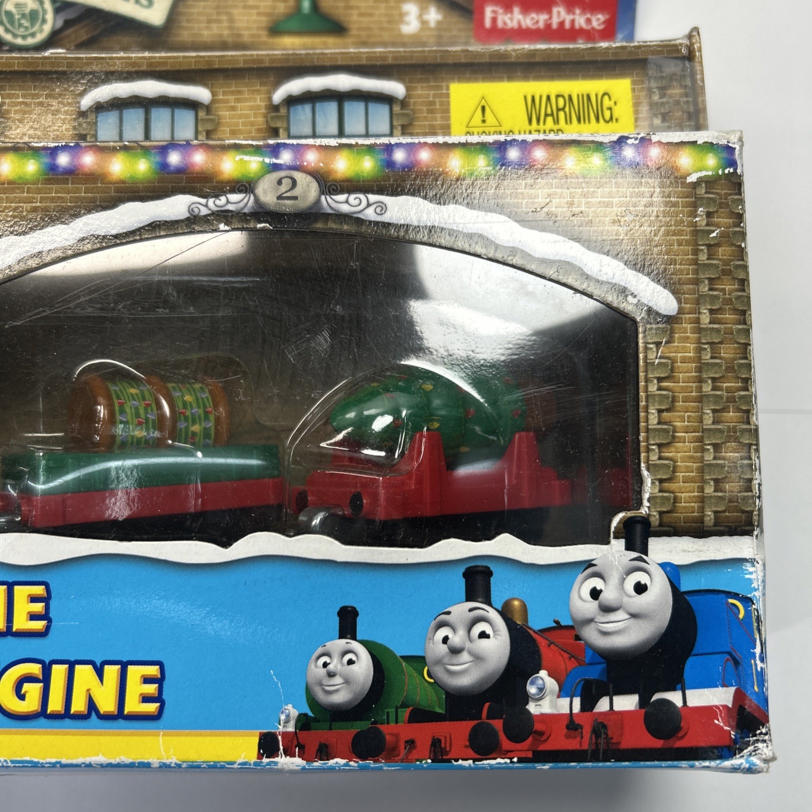 THOMAS TRAIN Take N Play the Red Nose Engine Christmas Rare 2013 Target Santa