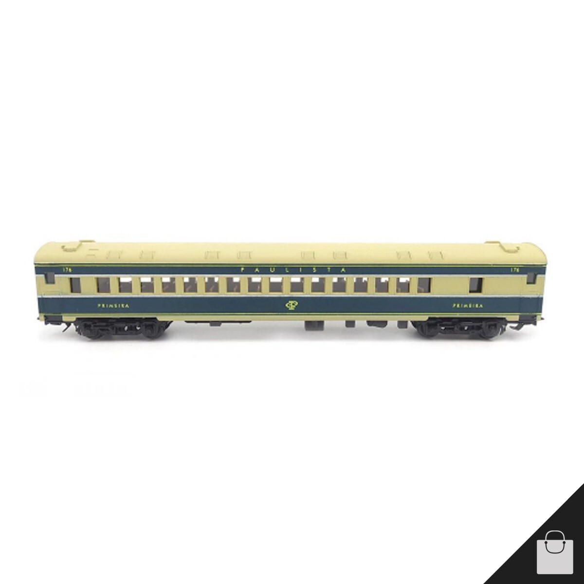 Frateschi 5 Pullman Passenger Cars 2440 Set CPEF Coaches Train Wagons Kit 1:87