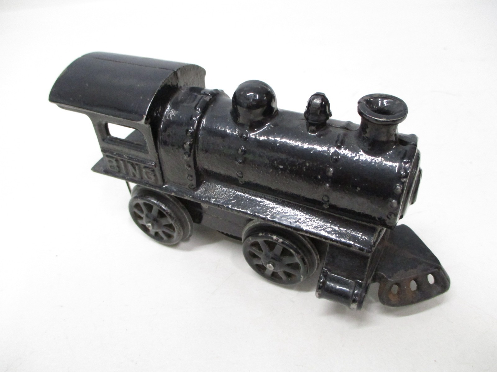 Bing Cast Iron Loco Windup Black with Key Prewar Germany O gauge X8455