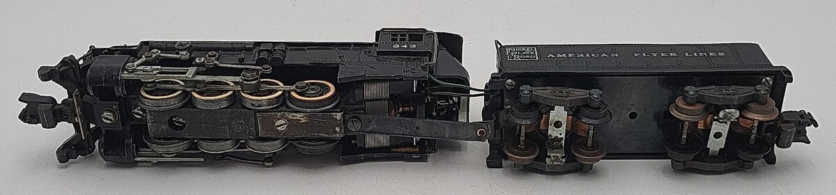 American Flyer 343 Vintage S Gauge Nickel Plate Road 0-8-0 Steam Switcher
