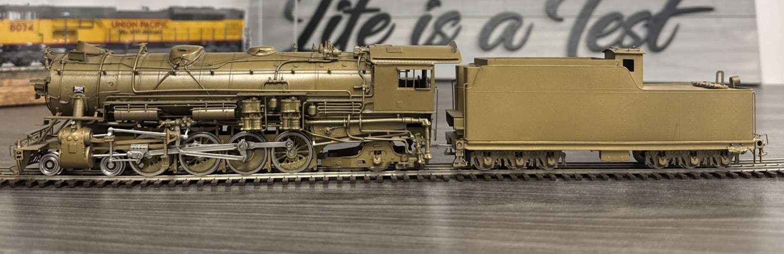 NJ Custom Brass HO #ST-298 Class M-78 4-8-2 D&RGW – Unpainted, Tested & NIB!
