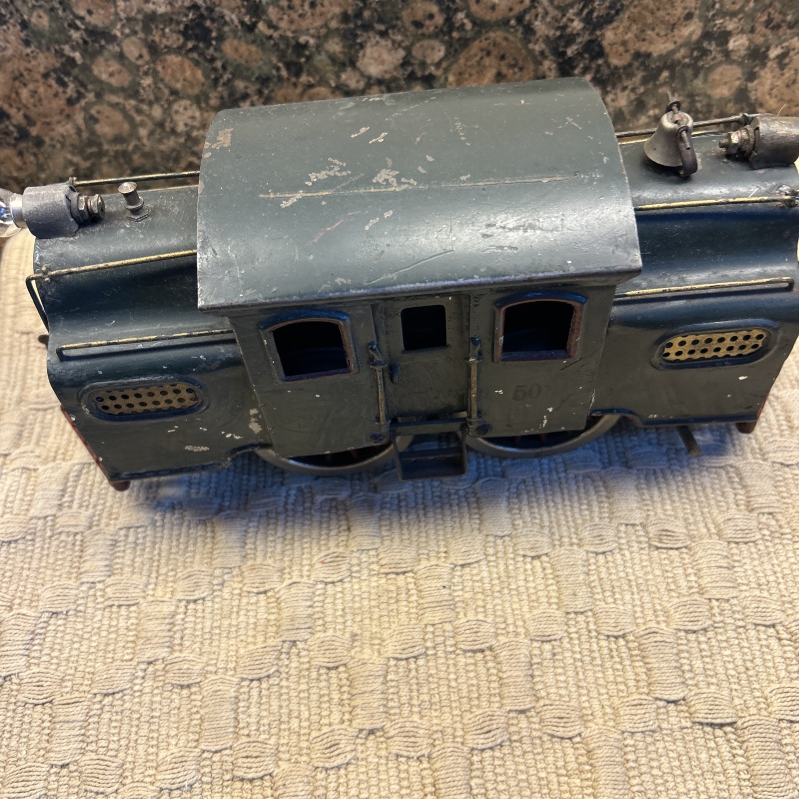 LIONEL #50 Standard Gauge Electric Locomotive Engine 1924 Green New York Central