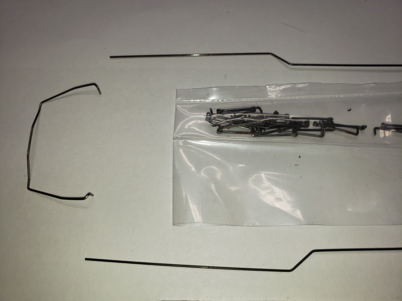 U28C AS IS INCOMPLETE HANDRAILS STANCHIONS SET HO Athearn GE U28C ,U30C, U33C