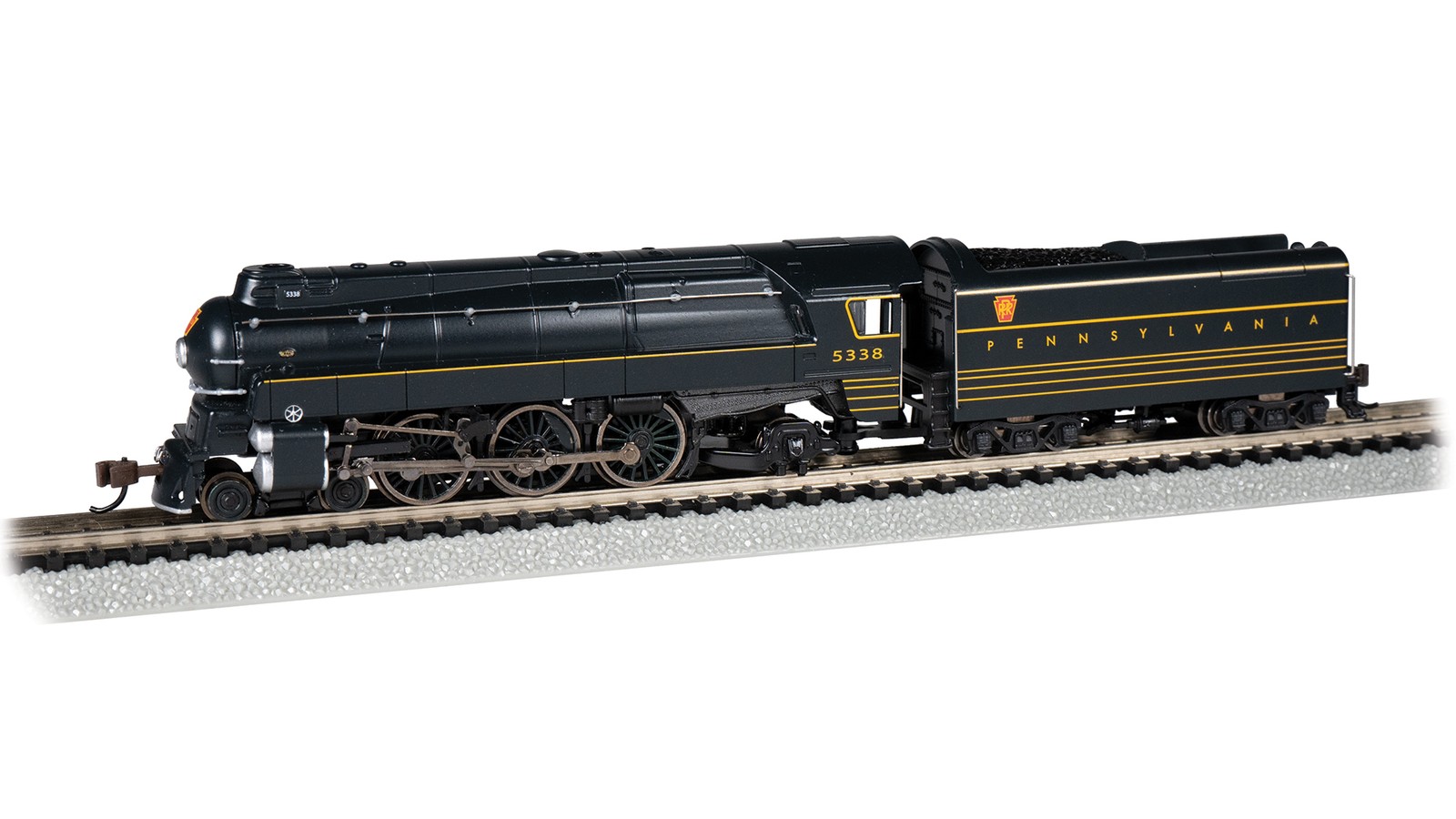 Bachmann 53954 N PRR K4 4-6-2 Pacific Steam Loco DCC/Sound #5338