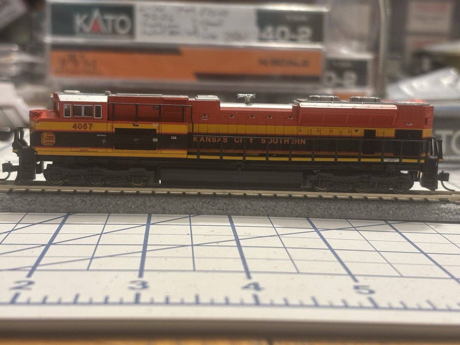 Kato N Scale KSC SD70ACE Locomotive #4057 W/XL Sound