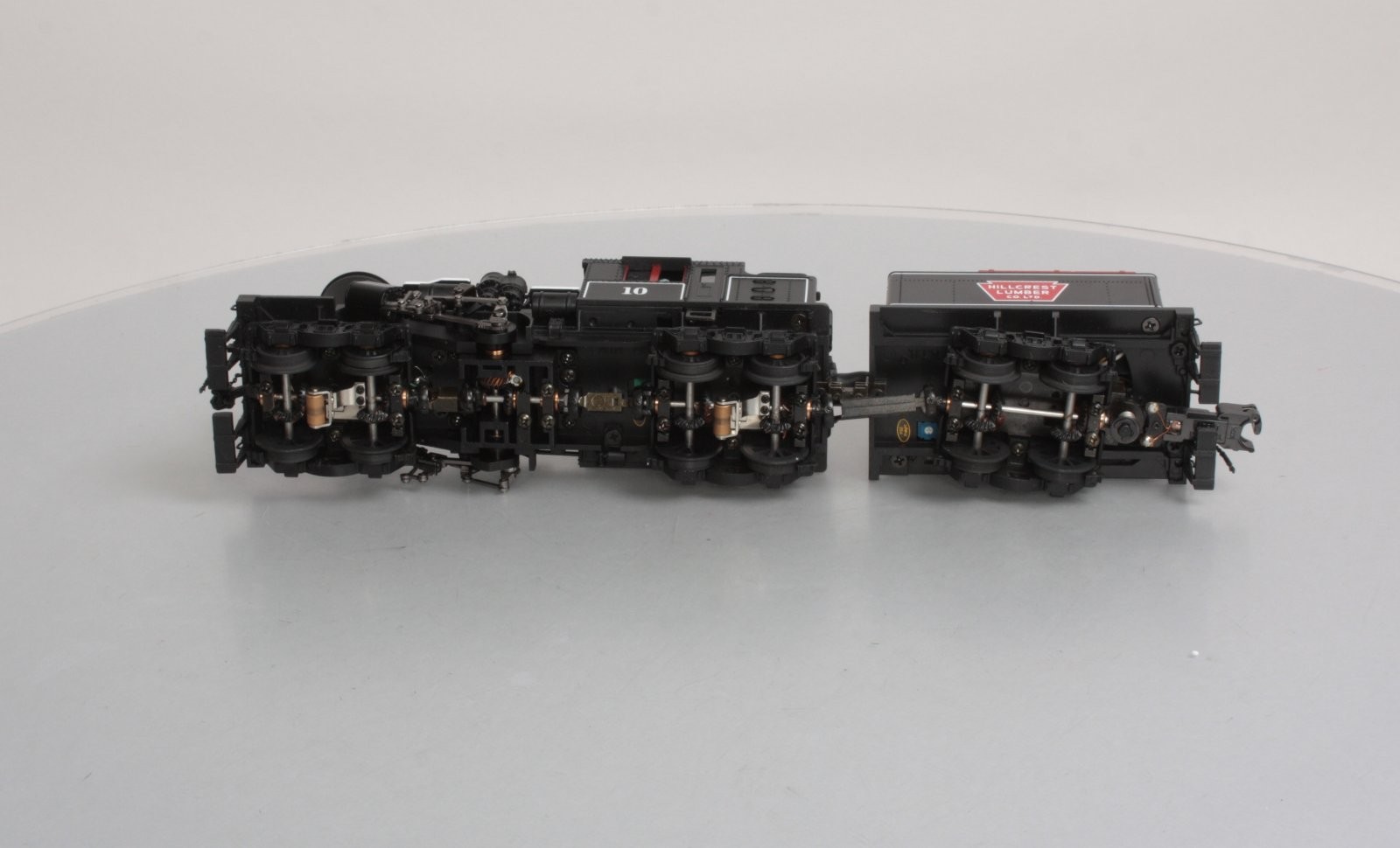 MTH 20-3039-1 O Gauge Hill Crest Lumber Co. Climax Logging Locomotive #10 w/PS2