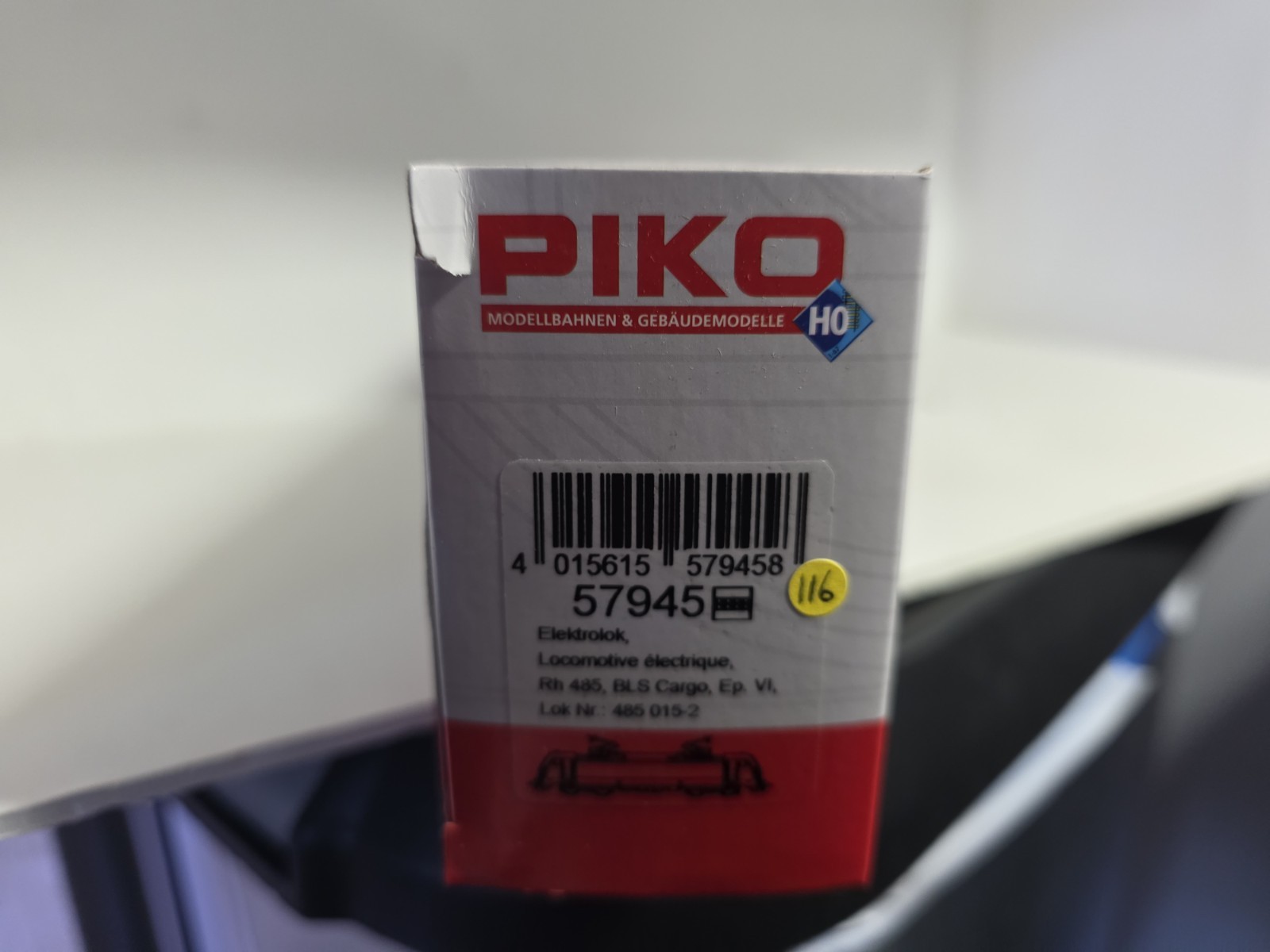 Piko BLS Cargo Electric Locomotive 57945 HO Scale DCC Ready