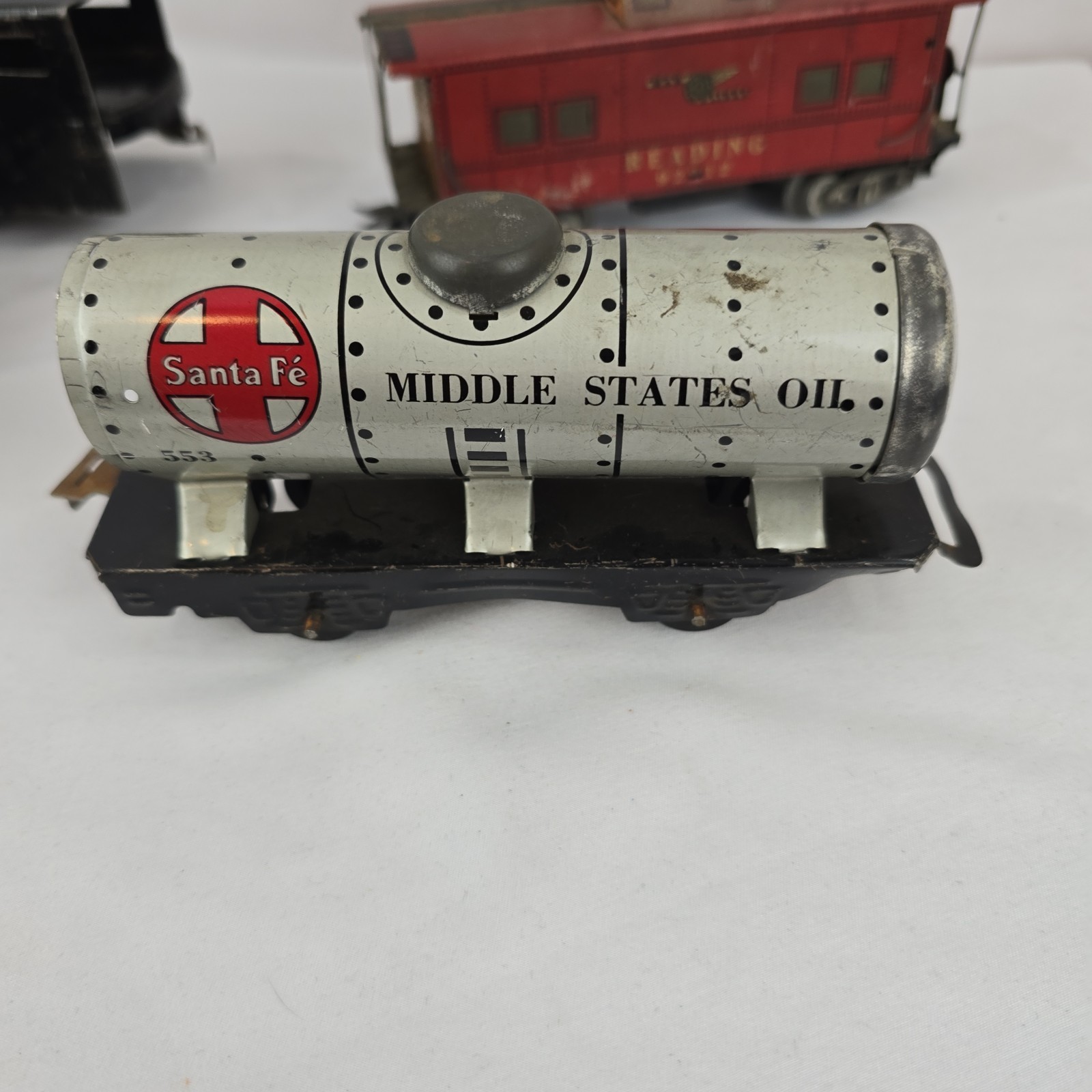 Vintage Marx Wind Up Locomotive Tin Lot – No Key & Untested – Please See Picture