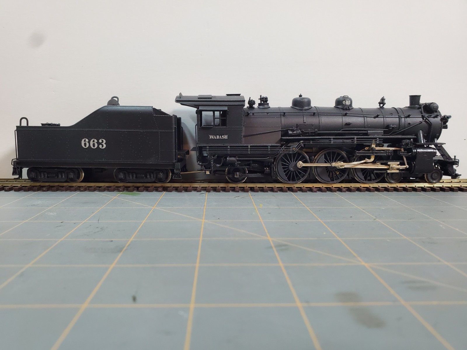 Wabash 4-6-2 J-1 Class – HO Scale Brass Locomotive – Nickel Plate Products