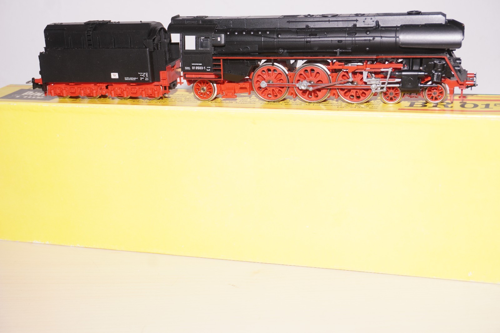 RF36/2] PIKO Gauge H0 5/6327 Steam Locomotive Br 01 0503-1 The Dr IN Ovp State
