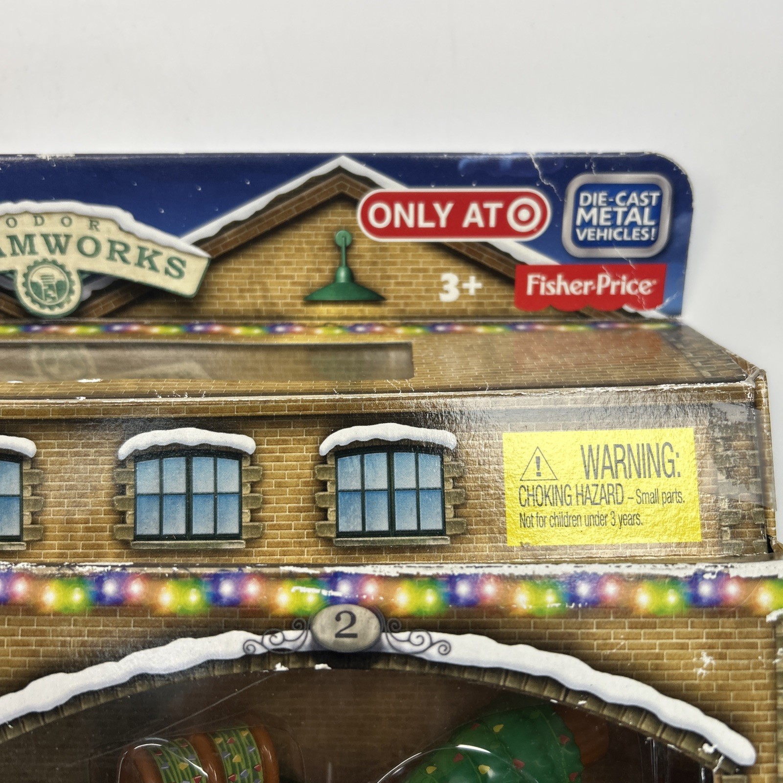 THOMAS TRAIN Take N Play the Red Nose Engine Christmas Rare 2013 Target Santa