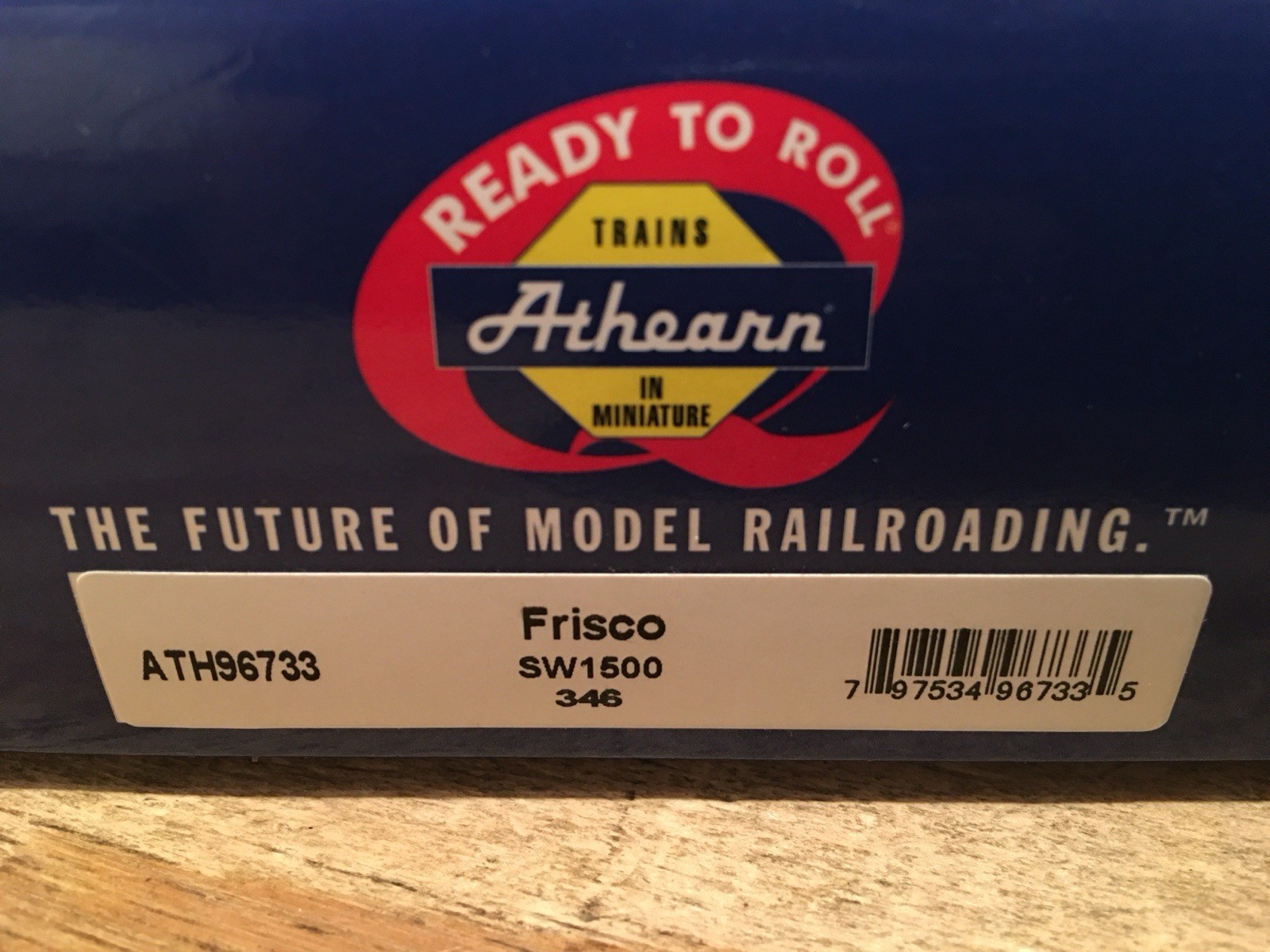 HO Athearn RTR 96733 Frisco SW1500 Switcher Diesel Locomotive SLSF #346