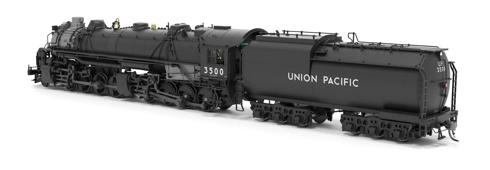 BLI 9424 UP Bullmoose 2-8-8-0 SA-C-2 Steam Loco & Tndr DCC/Sound/SMKE #3512 NIB