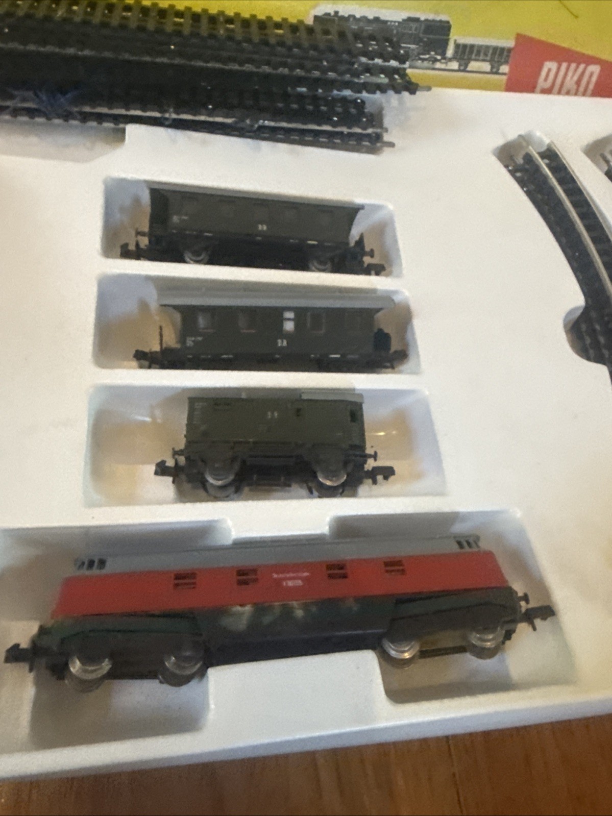 VTG Piko Modellbahn Transit N Scale Train Locomotive set East Germany GDR
