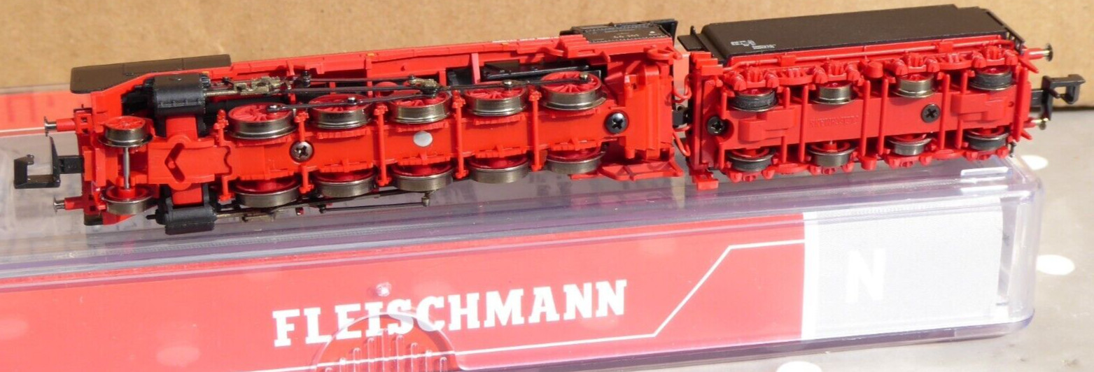 Fleischmann 714403 N Locomotive BR 44 141 DRG Era 2 DSS+LED Light, BW Treuchtl.