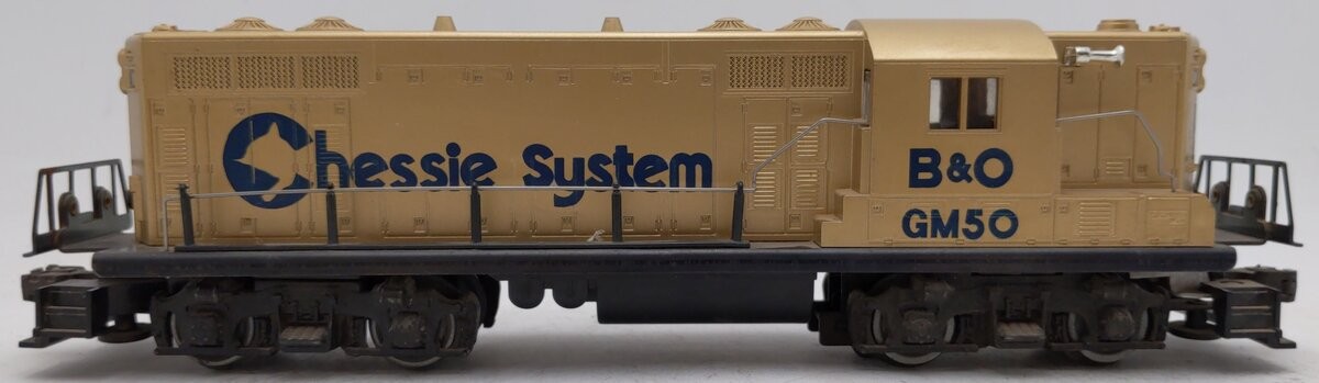 Lionel 6-8359 O Gauge Chessie System GM Gold GP7 Diesel Engine/Box