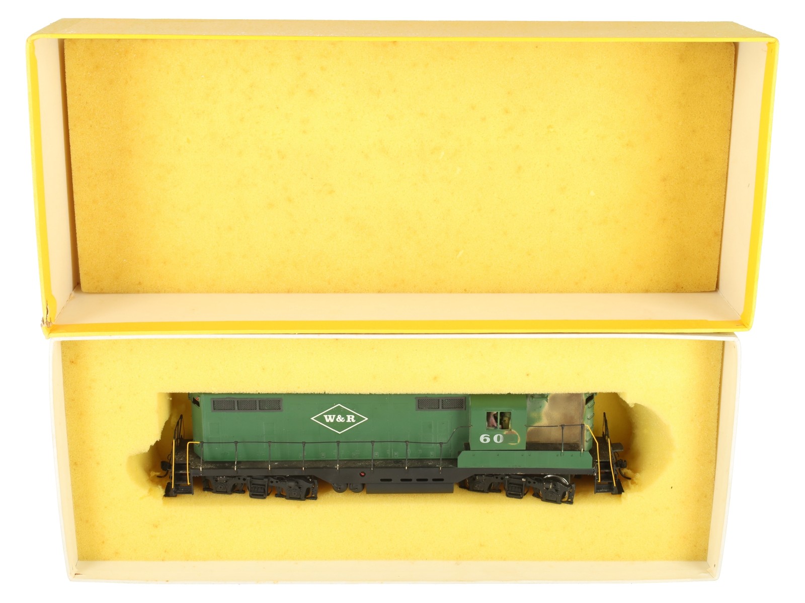 Sunset Models S Gauge BRASS W&R GP-7 Diesel Locomotive/Box
