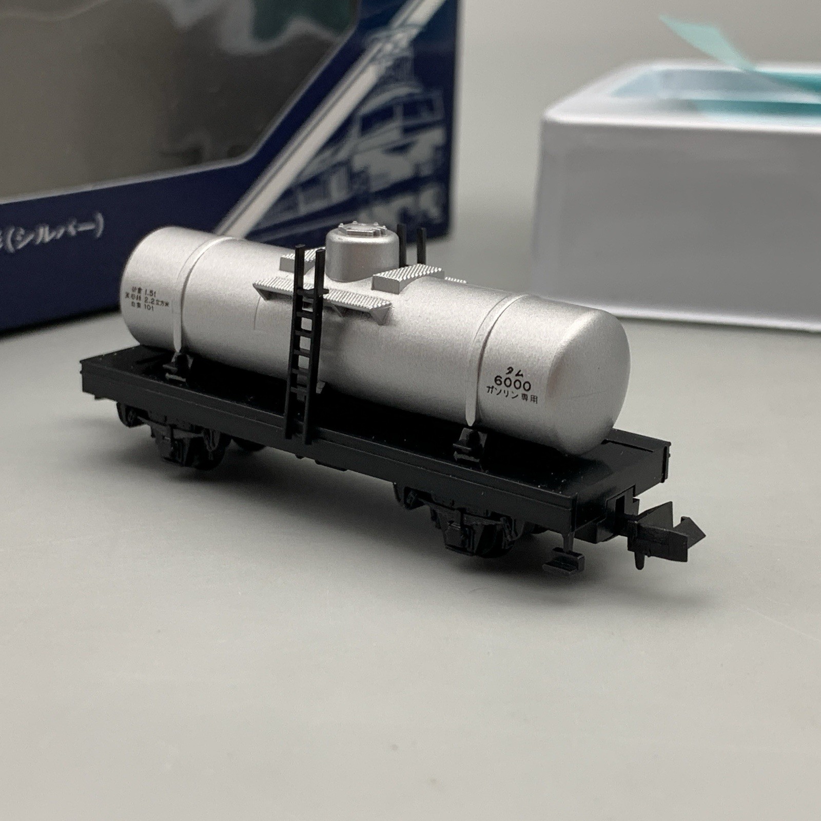 Vintage Tomix 2755 JNR Freight Car TAMU 6000 Silver N Gauge Japan RARE
