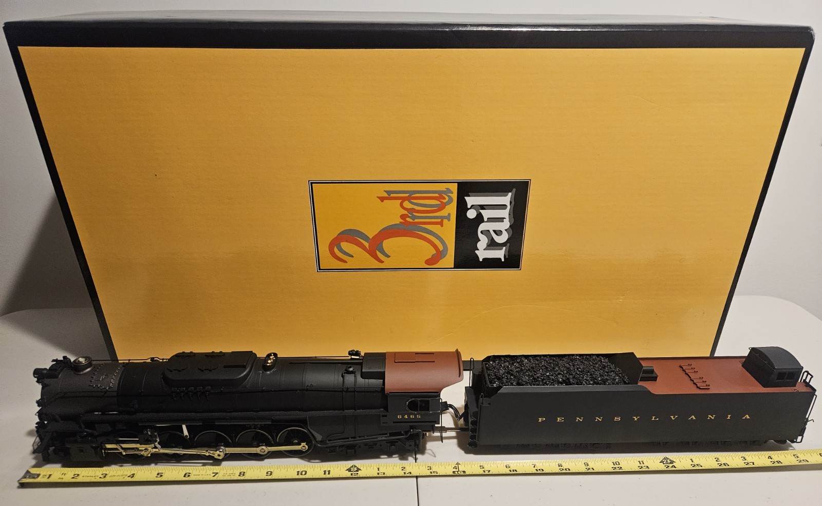 NEW – Sunset Models 3rd Rail O Scale 3 Rail PRR J1a 2-10-4 Steam Locomotive