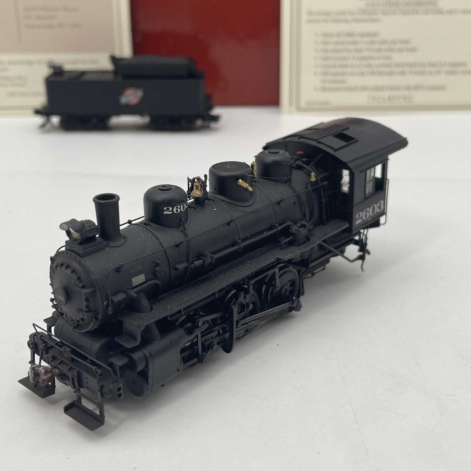 Proto 2000 HO C&NW USRA 0-6-0 Steam Locomotive 2603 W/ Tender Black