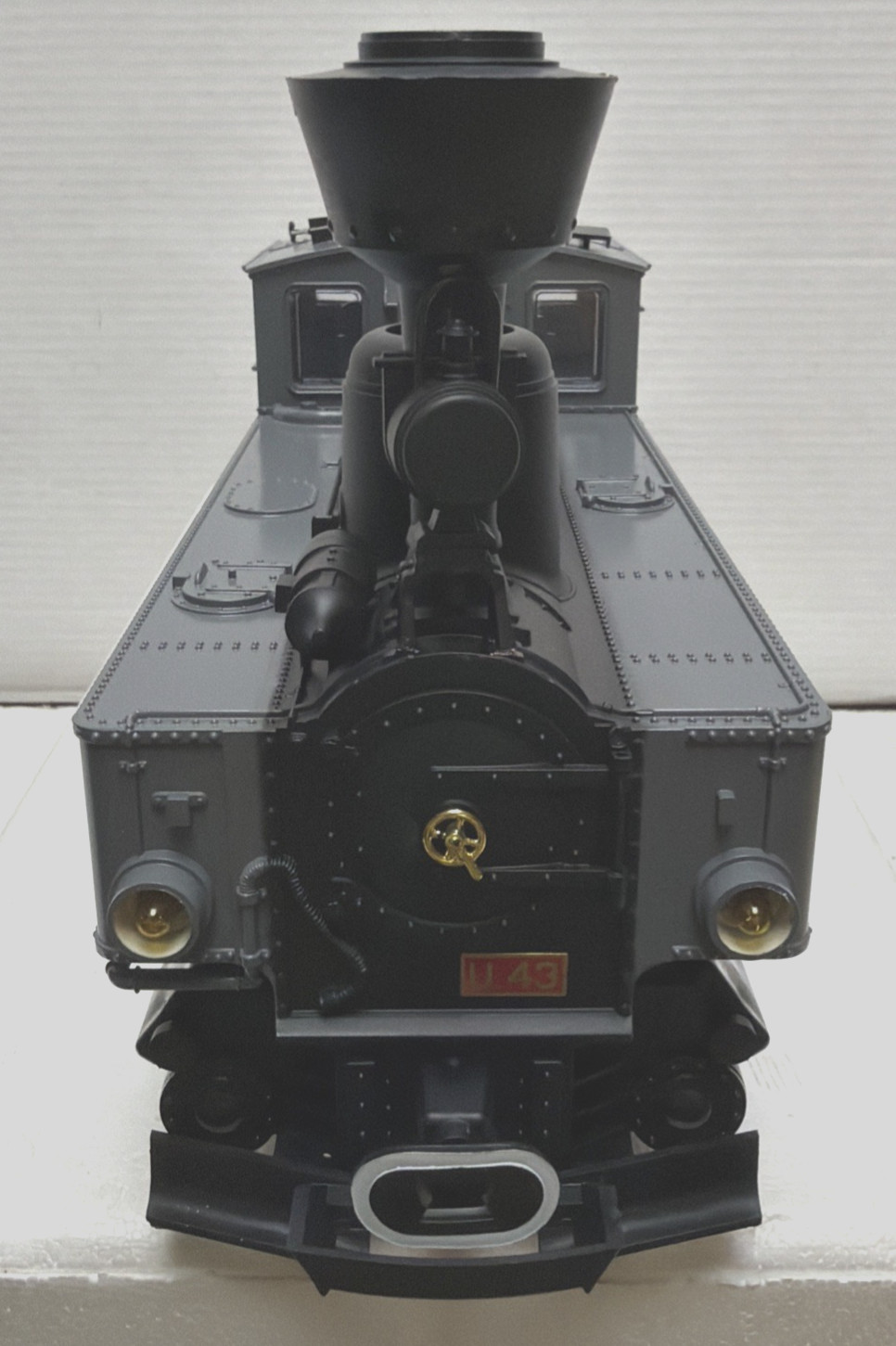 LGB LEHMANN G-GAUGE 2070D TANK STEAM LOCOMOTIVE U43 GRAY IN OB