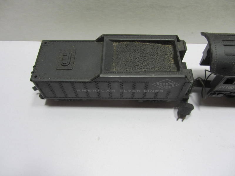 American Flyer S Gauge Reading Lines 4-4-2 Steam Locomotive #21160 w/Tender