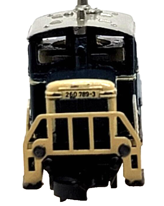 Marklin Z 8804 BR 260 789-3 Diesel Loco 3-pole DB (tested) jewel case #7