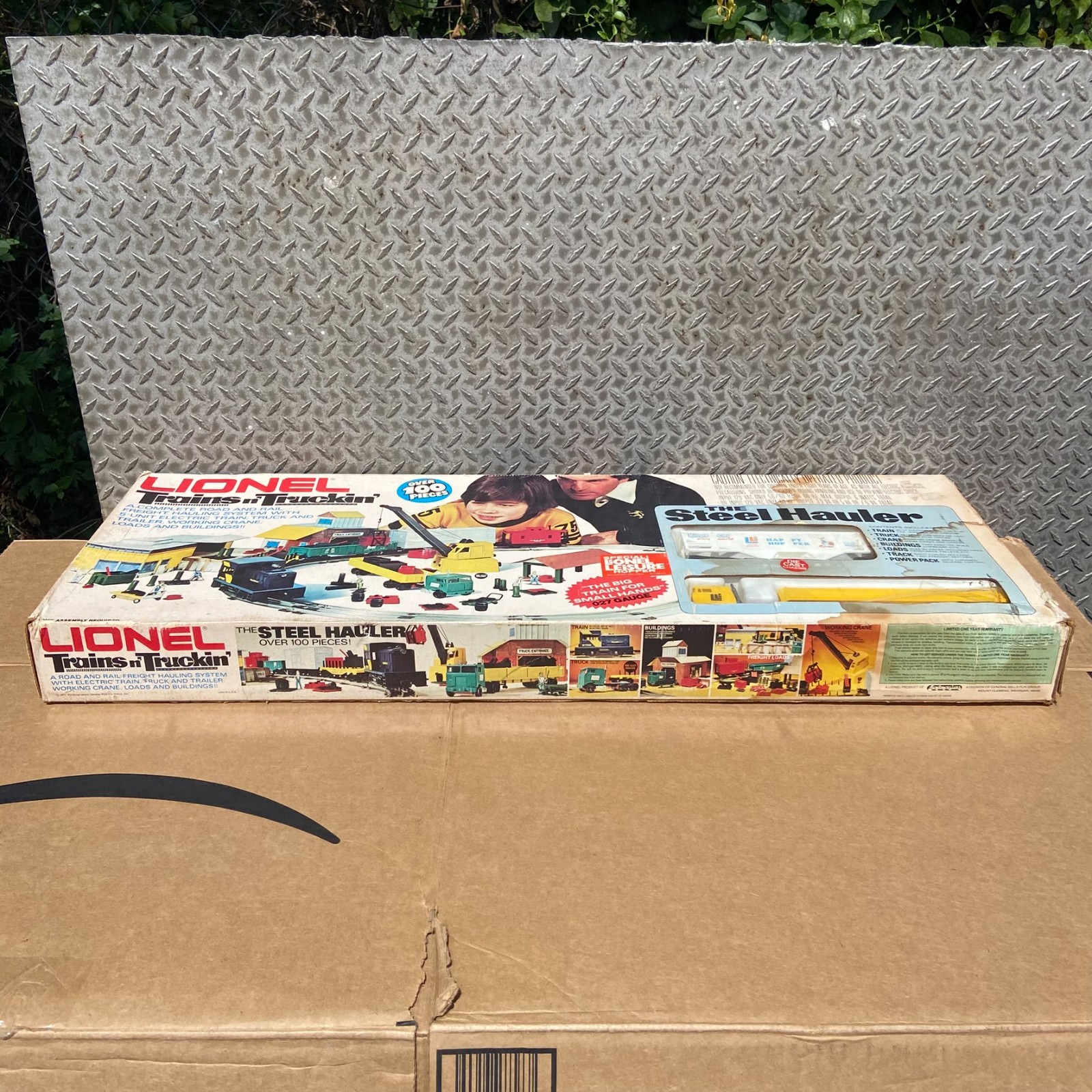 Vintage Lionel 6-1760 Trains n’ Truckin’ Set 1977 NEW SEALED #8769 O27 Gauge