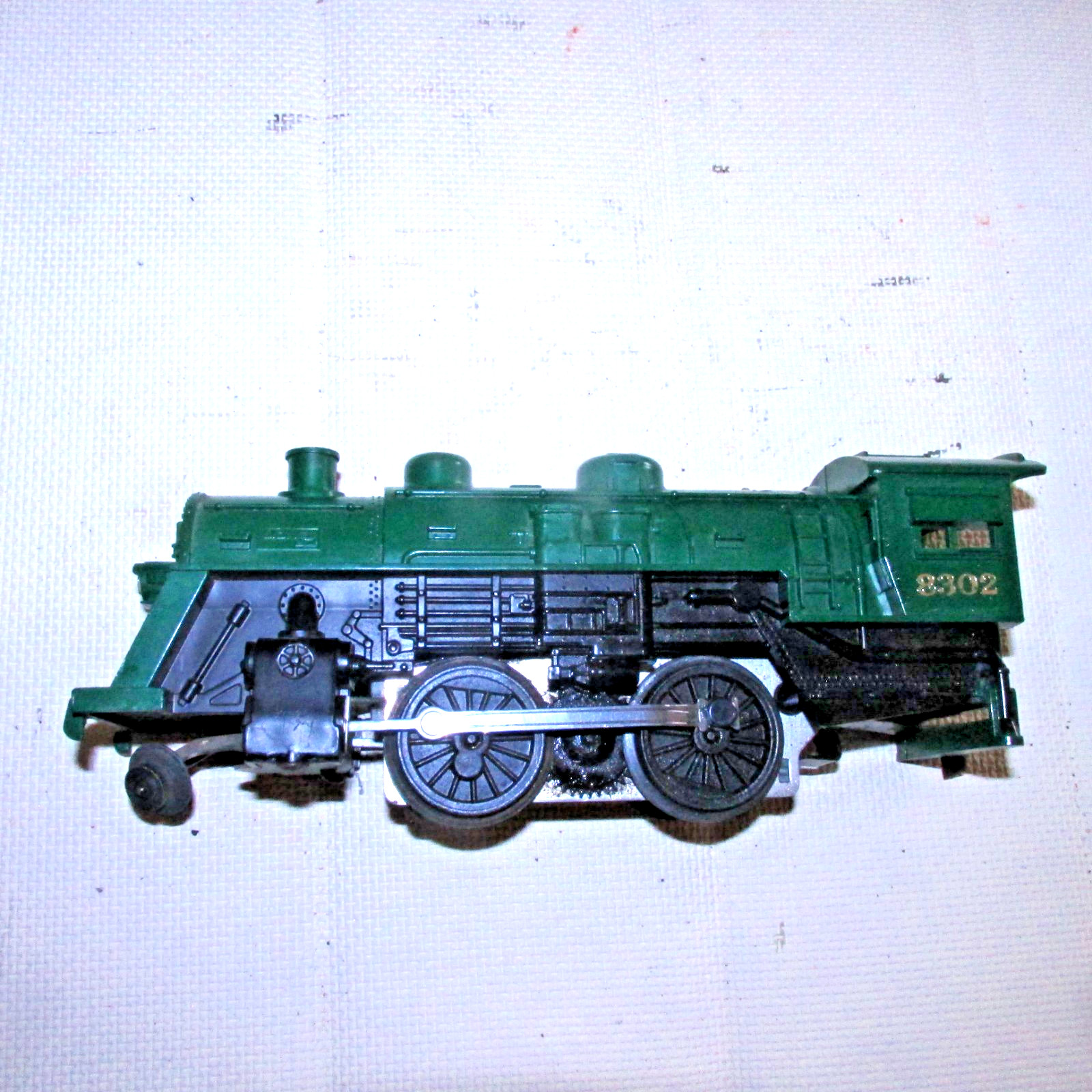 O O27 Lionel 8302 Green 2-4-0 & Southern Coal Rattle Tender Lights USA