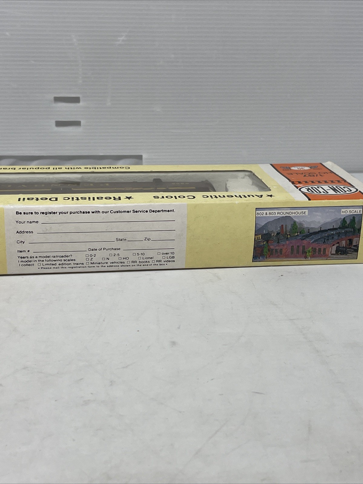 New Con-Cor HO Diesel Locomotive EMD E7 A-Unit Pennsylvania #5856 DUMMY OVP