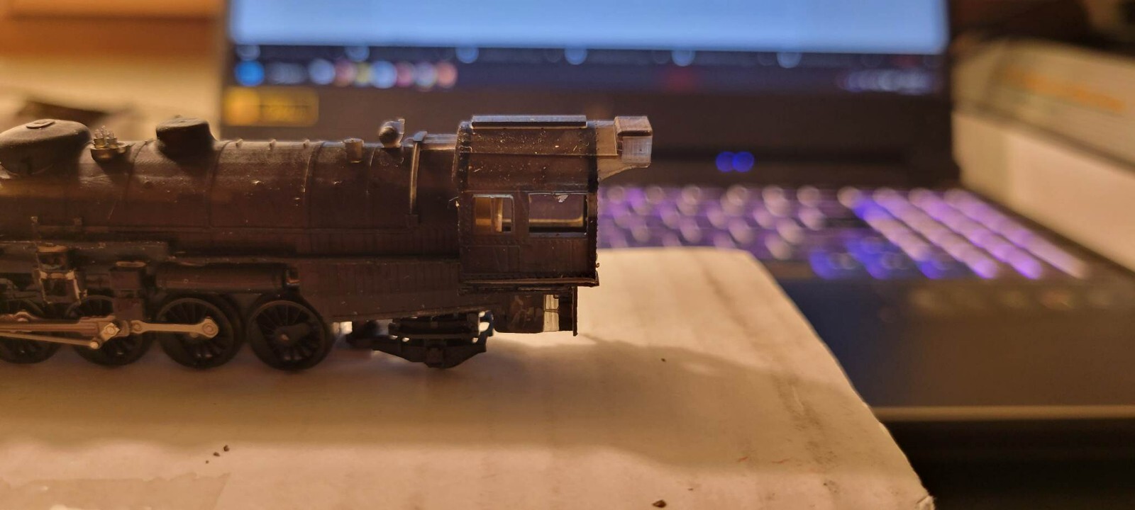 n-scale santa fe 3800 class 2-10-2 3d printed shells