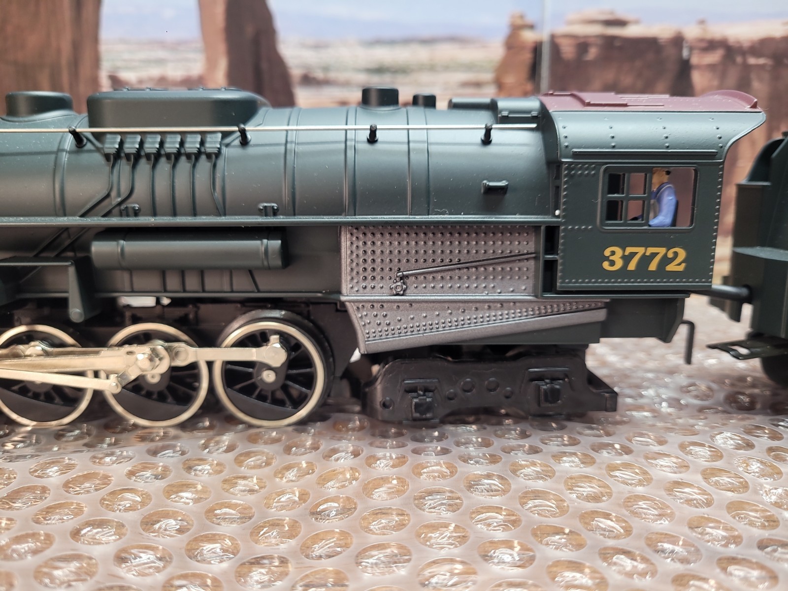 Lionel O Gauge Pennsylvania Berkshire JR Locomotive And Tender Railsounds