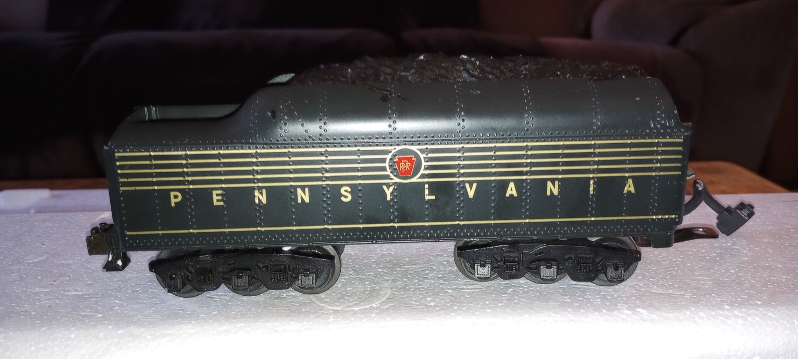 MTH 30-1118-1 PRR 4-6-2 K4s Torpedo Steam Locomotive & Tender w/PS #3768