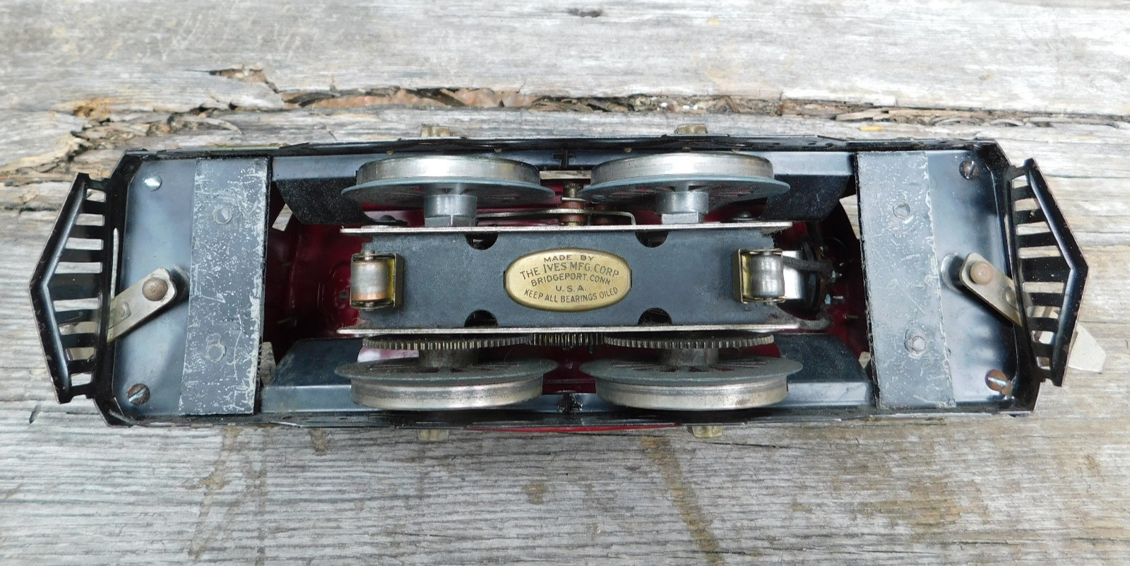 3235 Ives PreWar 1920’s Wide Gauge Standard Gauge Electric Locomotive 0-4-0