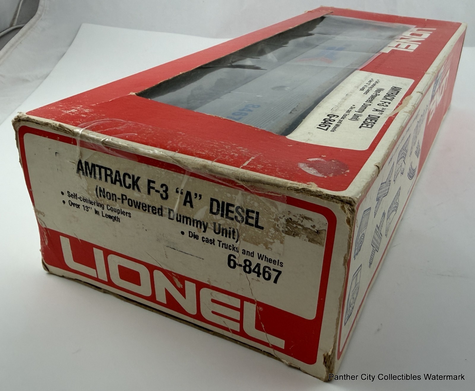 Lionel #6-8467 Amtrak F-3 “A” Diesel Locomotive Dummy Railroad Train O Gauge