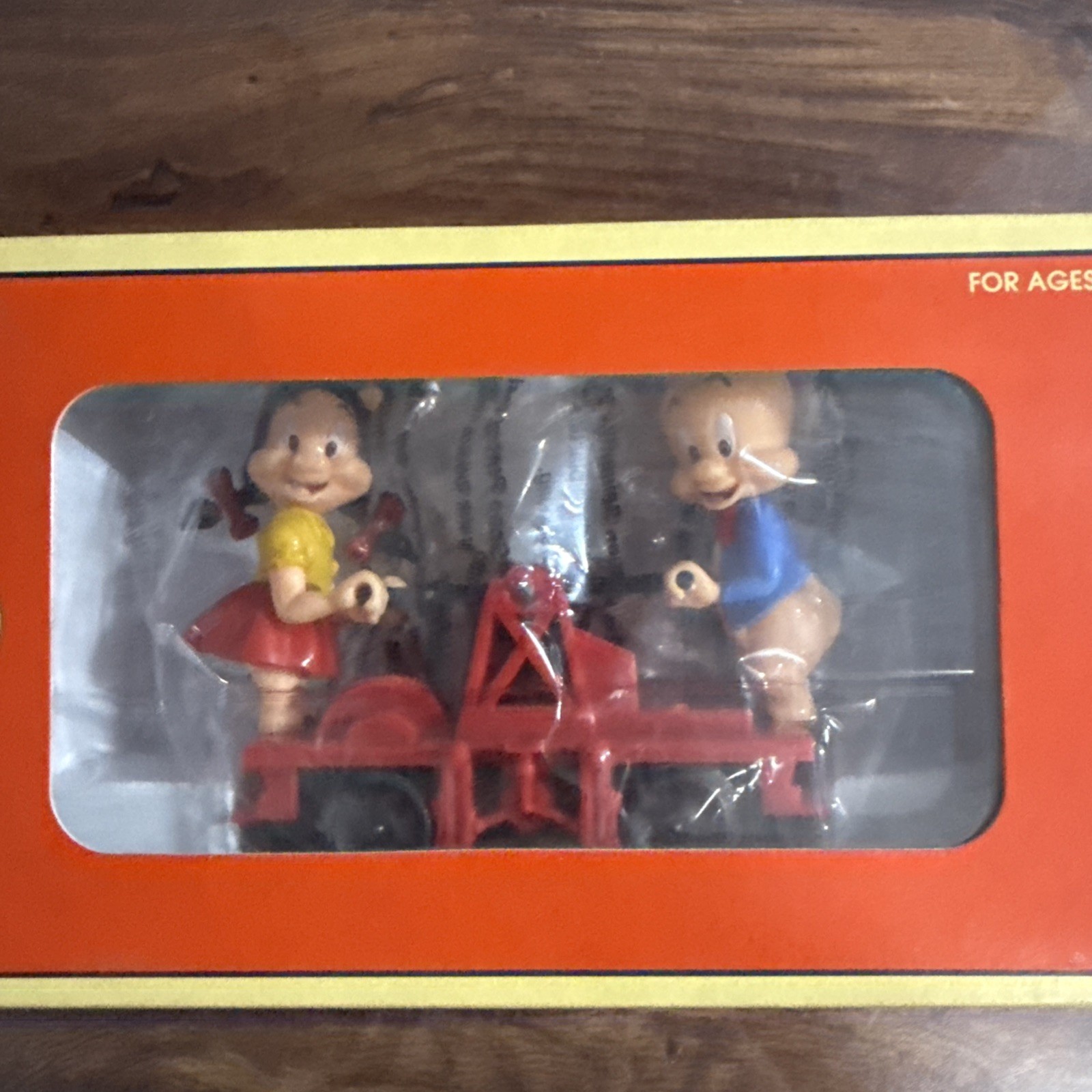 Lionel 6-18434 Porky & Petunia Handcar 1996 Warner Bros. Looney Tunes New