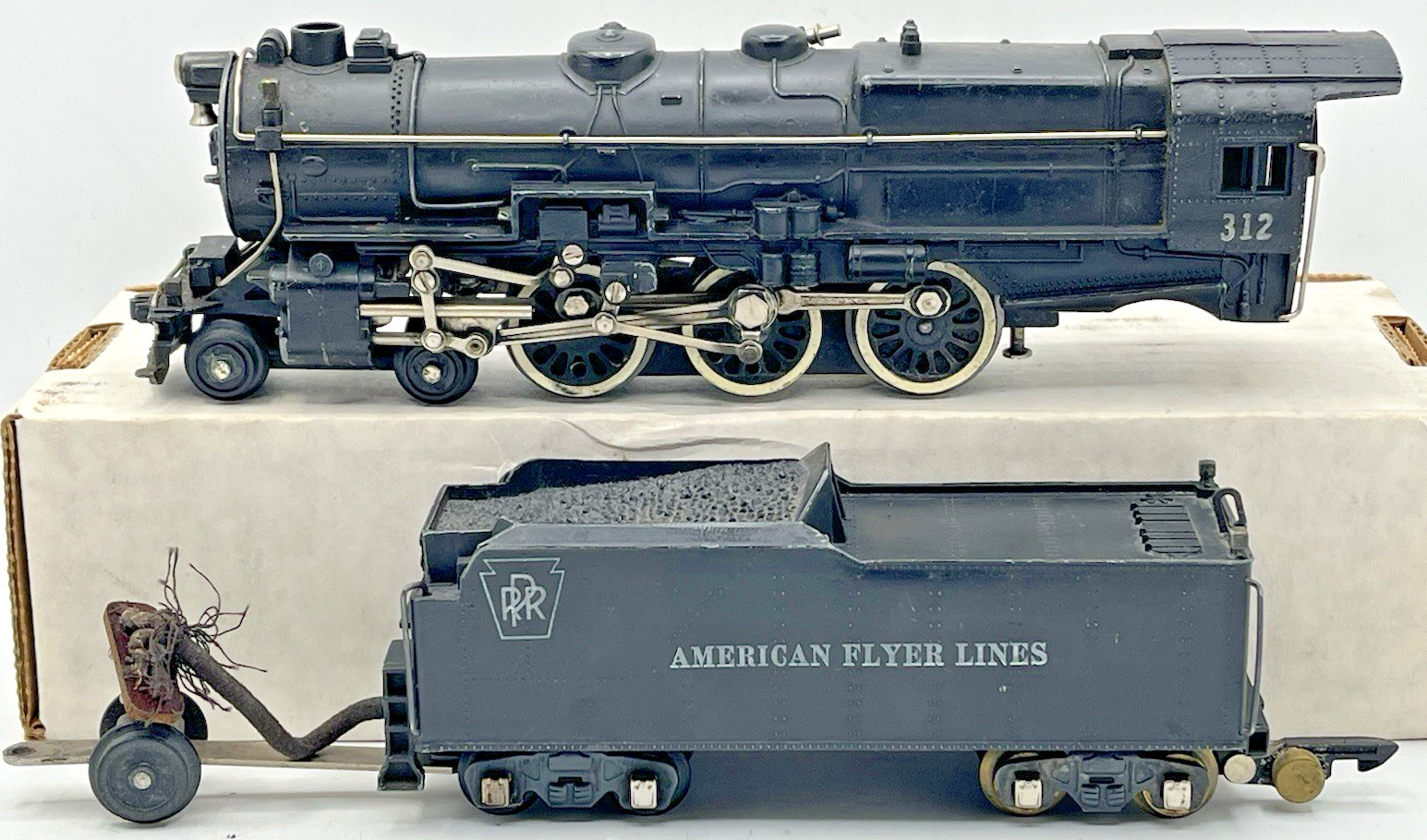 1948-’49 American Flyer S Gauge #312 Pacific Loco/Tender In Excellent Condition