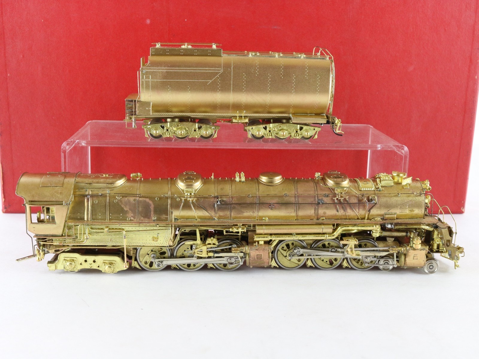 Key Imports HO UP 3800 Challenger 4-6-6-4 Oil Unpainted Brass Loco & Tender