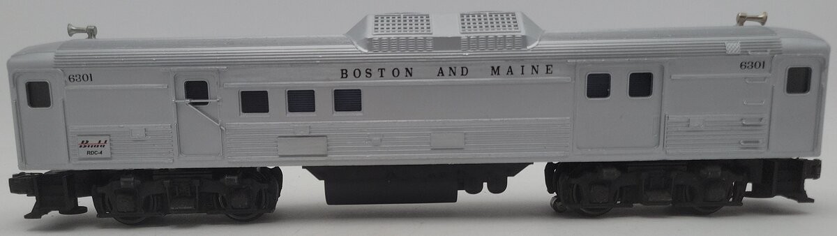 Lionel O Gauge Custom Boston and Maine Budd Diesel Locomotive #6301