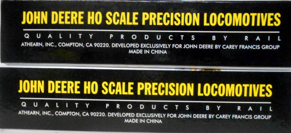 ATHEARN Genesis HO Scale #1638 Precision Locomotives F-7-A/B Set JOHN DEERE