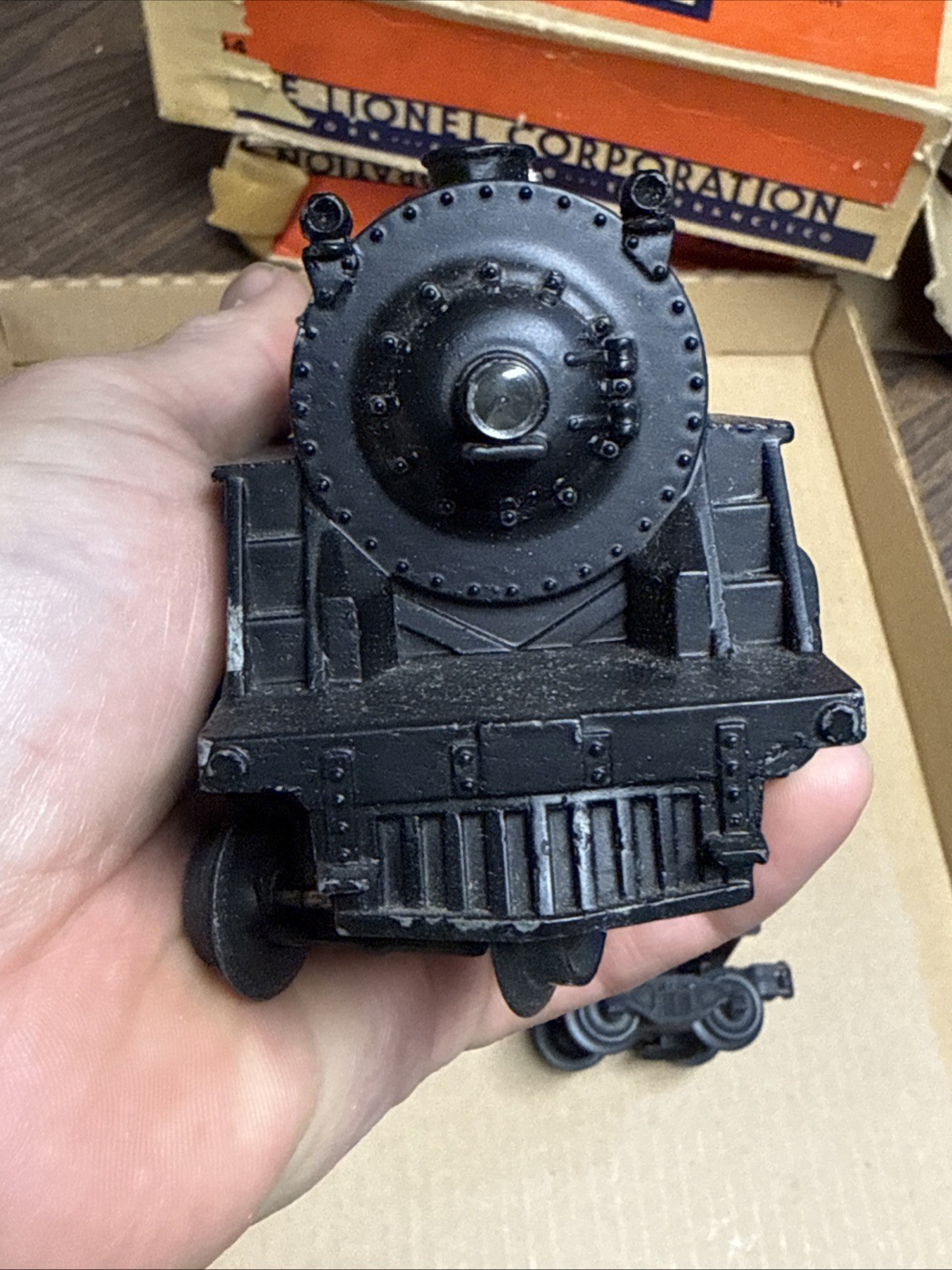 Lionel Steam Locomotive 1654 W Tender 1654W Vintage Runs