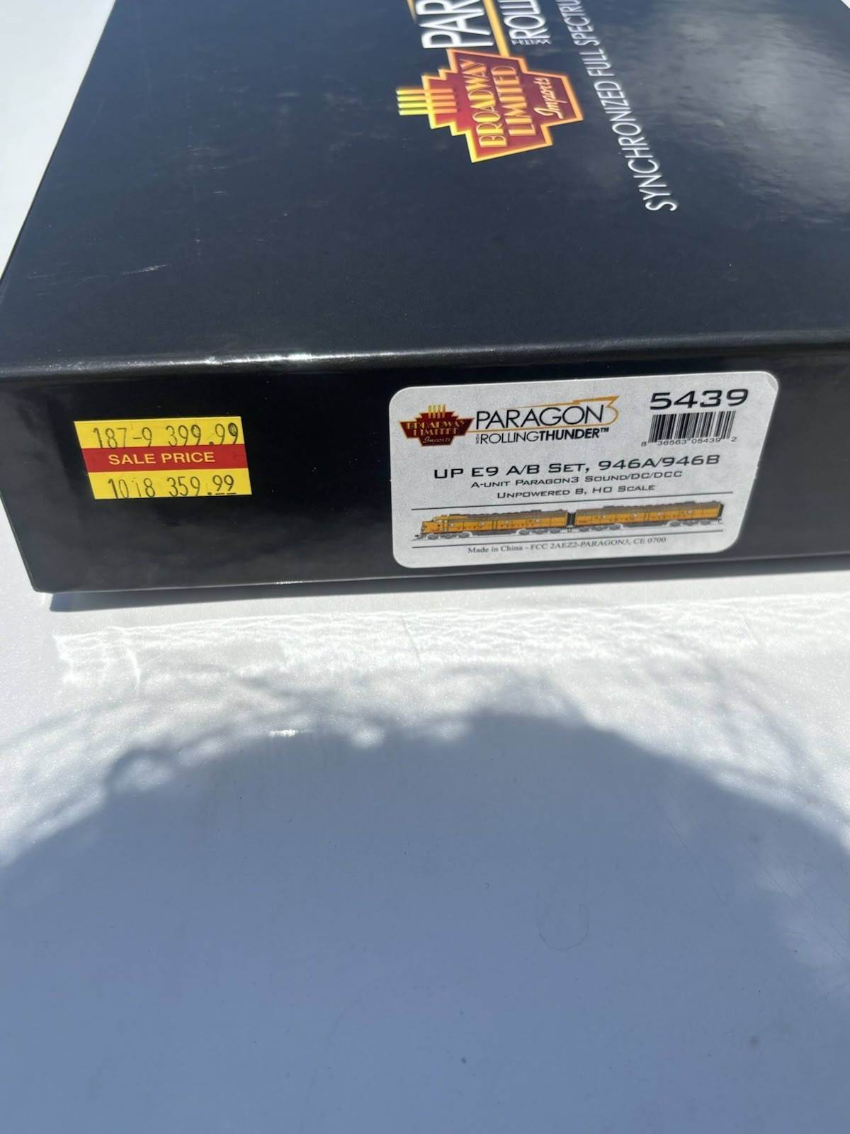 Broadway Limited Paragon3 HO Union Pacific E9A/B Set 946A/946B DCC Sound 5439