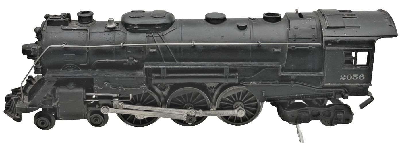 Lionel 2056 Vintage O 4-6-4 Steam Locomotive w/2046W Tender C7 Serviced