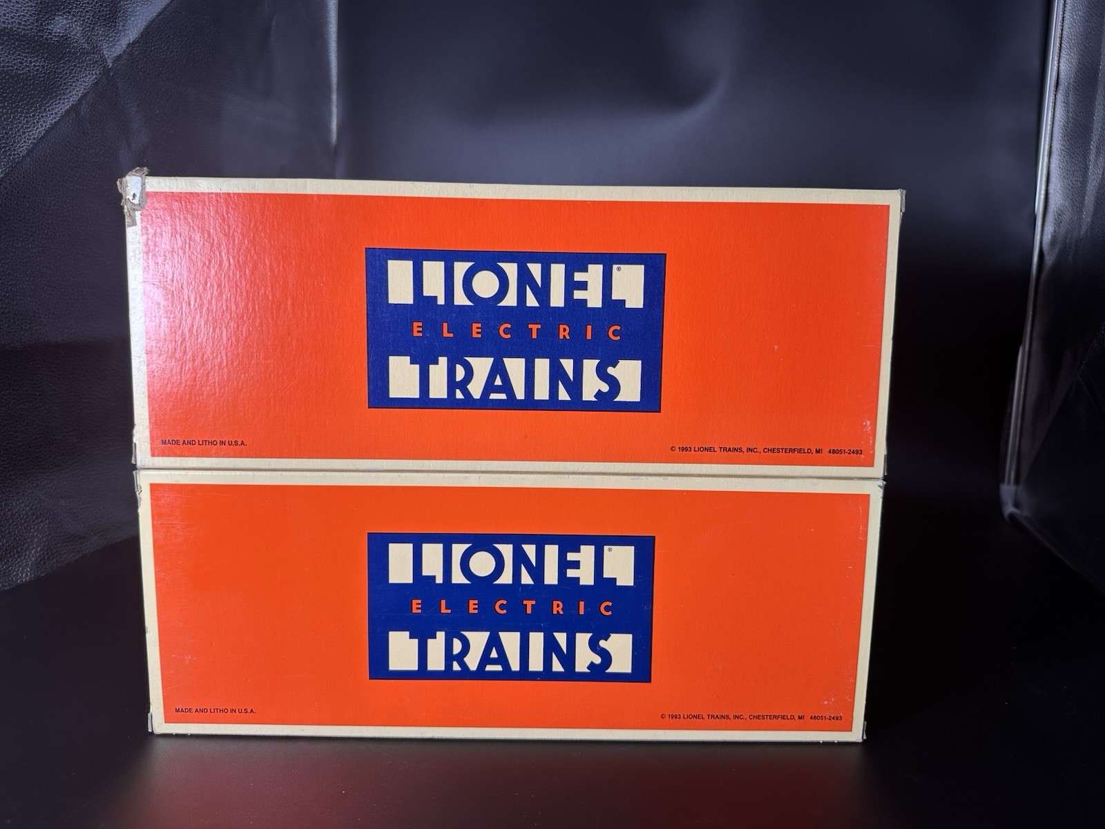LIONEL 6-18918 & 18929 ” BOSTON & MAINE NW2 COW & CALF, BOXED – NEW