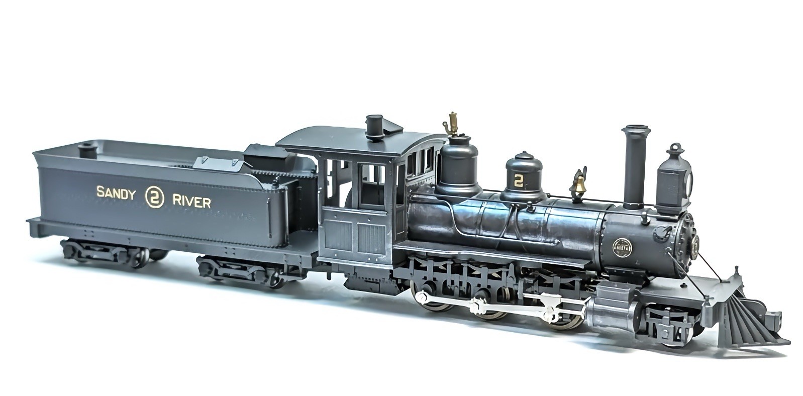HOn30/HOe/HOn2-1/2 TMW Baldwin 2-6-0 Mogul Tender Steam Locomotive Kit SRR SR&RL