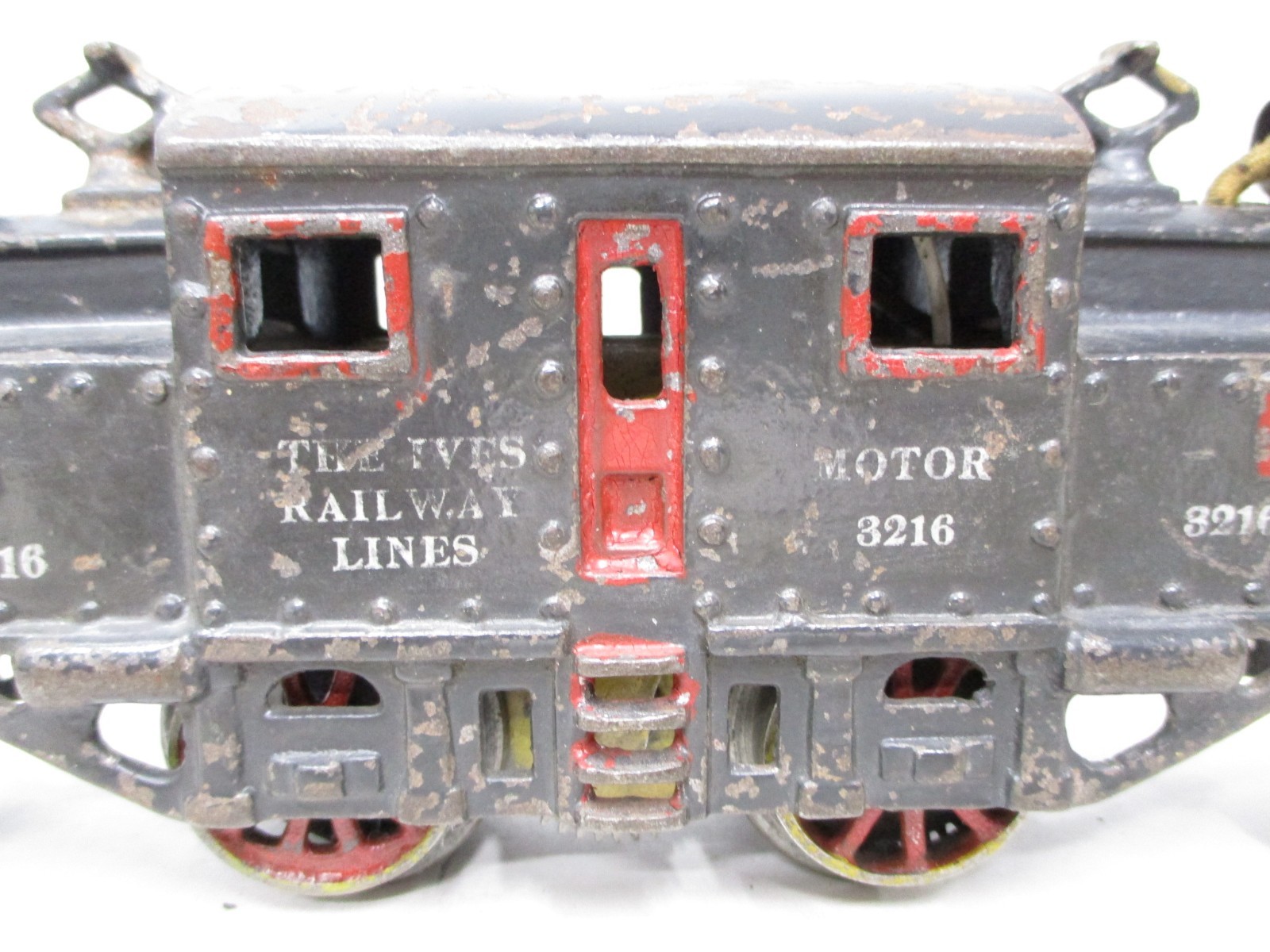 Ives 3216 Loco Cast Iron Early Electric Prewar 1917 O gauge X8133