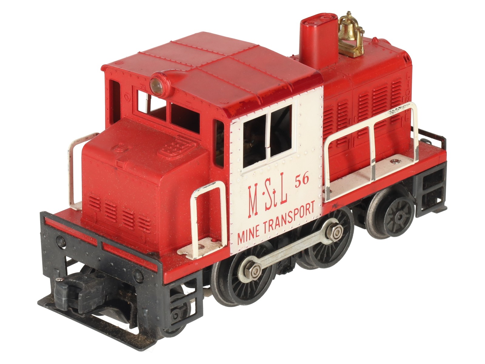 Lionel 56 Vintage O Minneapolis & St. Louis Powered Diesel locomotive/Box
