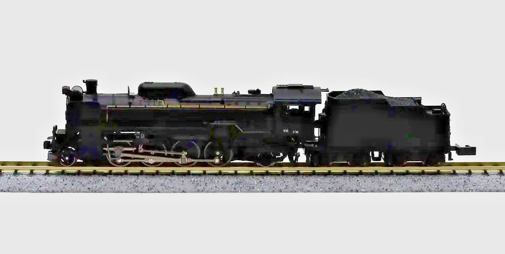 kato 2016-9 JNR Steam Locomotive D51, NIB, n scale, ships from USA